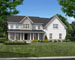 Example rendering of house for home builders